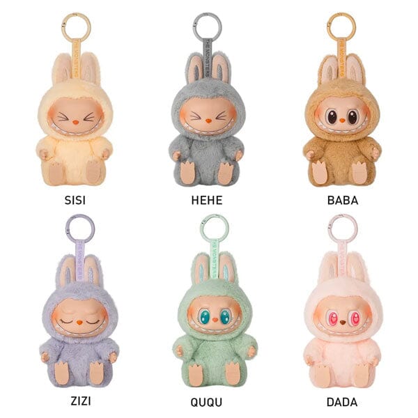 Pop Mart x THE MONSTERS: Have A Seat Series Plush Keyring Figurine Blind Box (Labubu) (1pc)